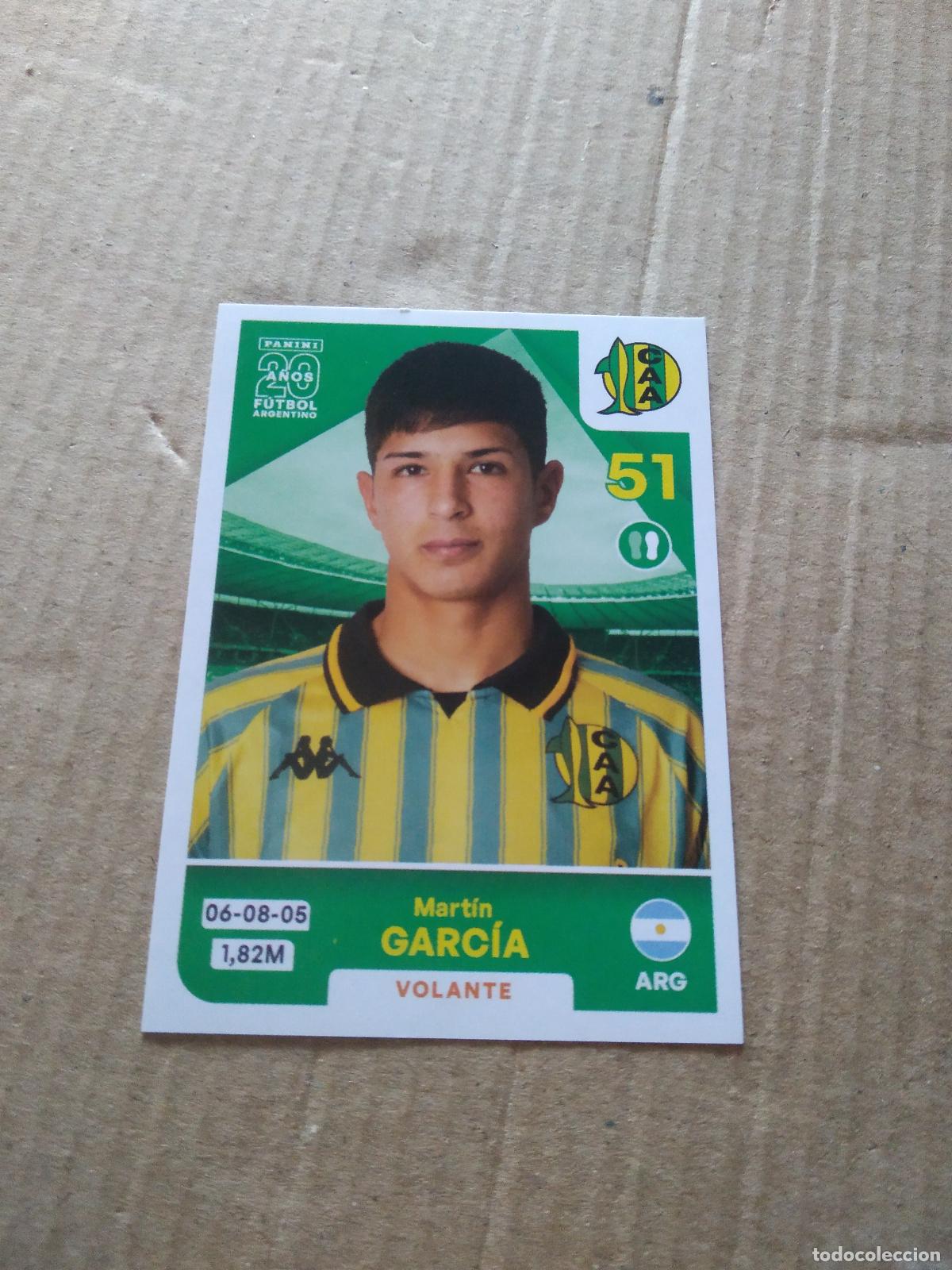 Cromos de F&uacute;tbol: ALD8 MARTIN GARCIA ALDOSIVI CROMO FUTBOL ARGENTINO PANINI LIGA ARGENTINA 2025
