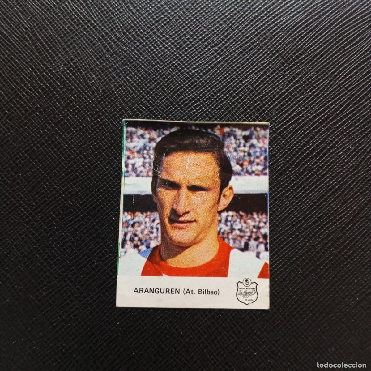 Cromos de F&uacute;tbol: ARANGUREN BILBAO LA CASERA 1972 CROMO FUTBOL LIGA 72 - DESPEGADO A168 PG64