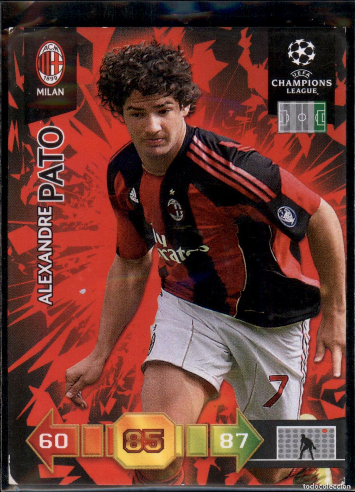 Cromos de F&uacute;tbol: Pato N&ordm; 203 AC Milan UEFA Champions League Adrenalyn XL 2010 2011 Panini 10 11