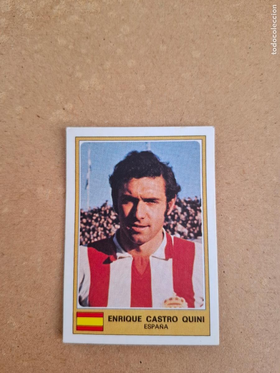 Cromos de F&uacute;tbol: EURO FOOTBALL 1976 1977 76 77 - 89 QUINI - SPORTING GIJ&Oacute;N ( NUNCA PEGADO ) CP10