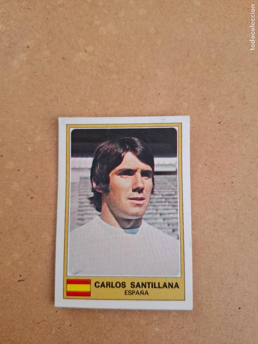 Football Stickers: EURO FOOTBALL 1976 1977 76 77 - 86 SANTILLANA - REAL MADRID ( NUNCA PEGADO ) CP10