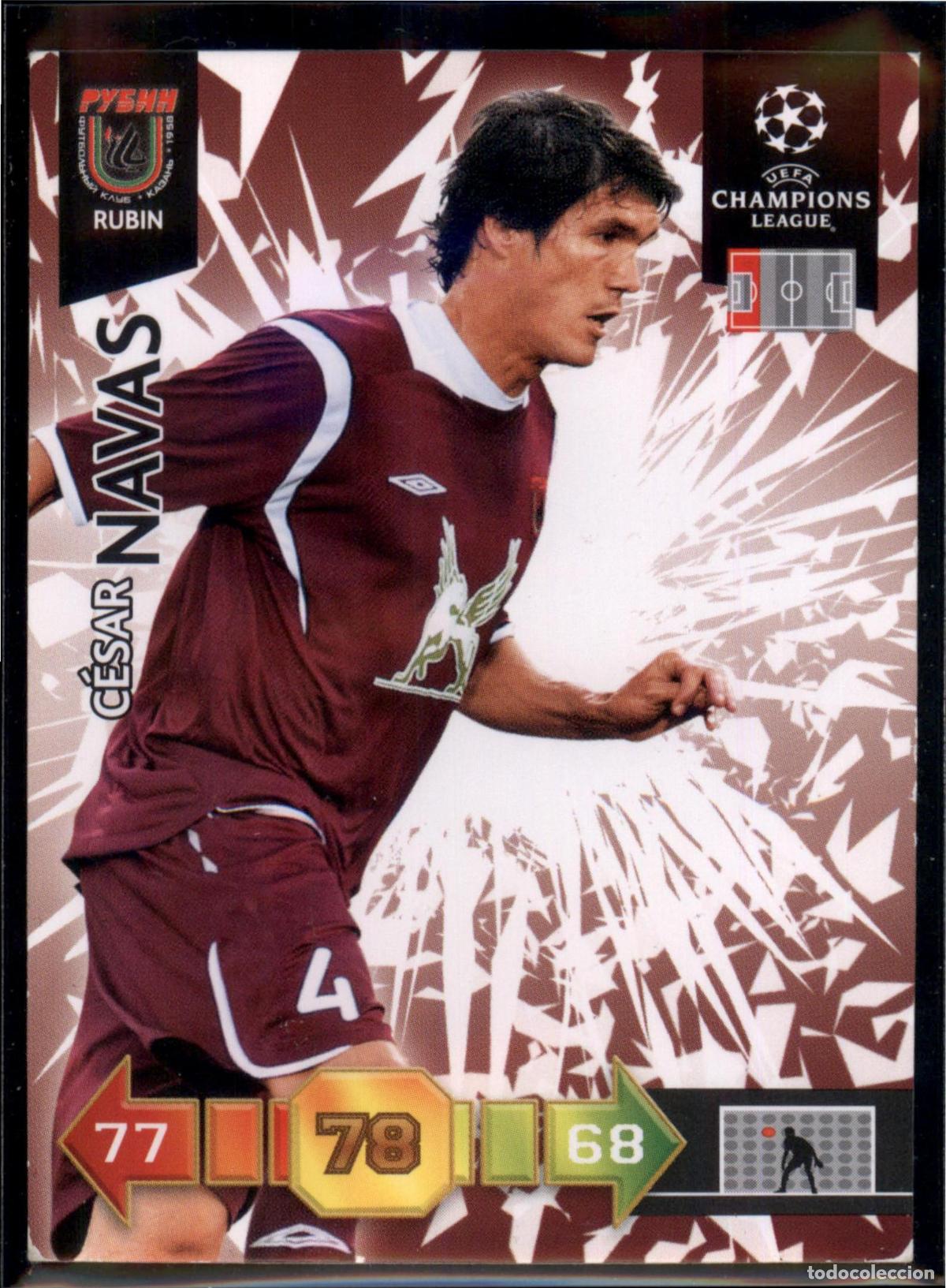Football Stickers: Navas N&ordm; 271 FC Rubin Kazan UEFA Champions League Adrenalyn XL 2010 2011 Panini 10 11