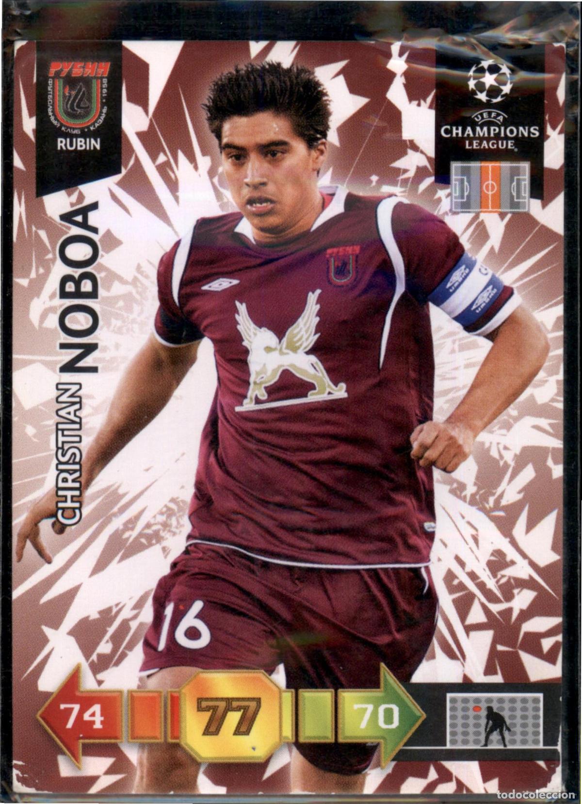 Cromos de Futebol: Noboa N&ordm; 273 FC Rubin Kazan UEFA Champions League Adrenalyn XL 2010 2011 Panini 10 11