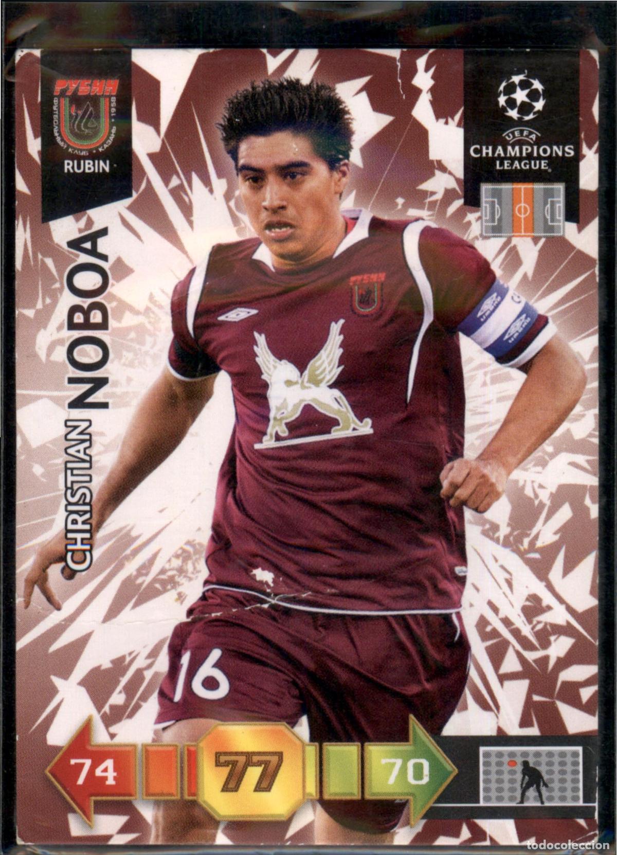 Cromos de Futebol: Noboa N&ordm; 273 FC Rubin Kazan UEFA Champions League Adrenalyn XL 2010 2011 Panini 10 11