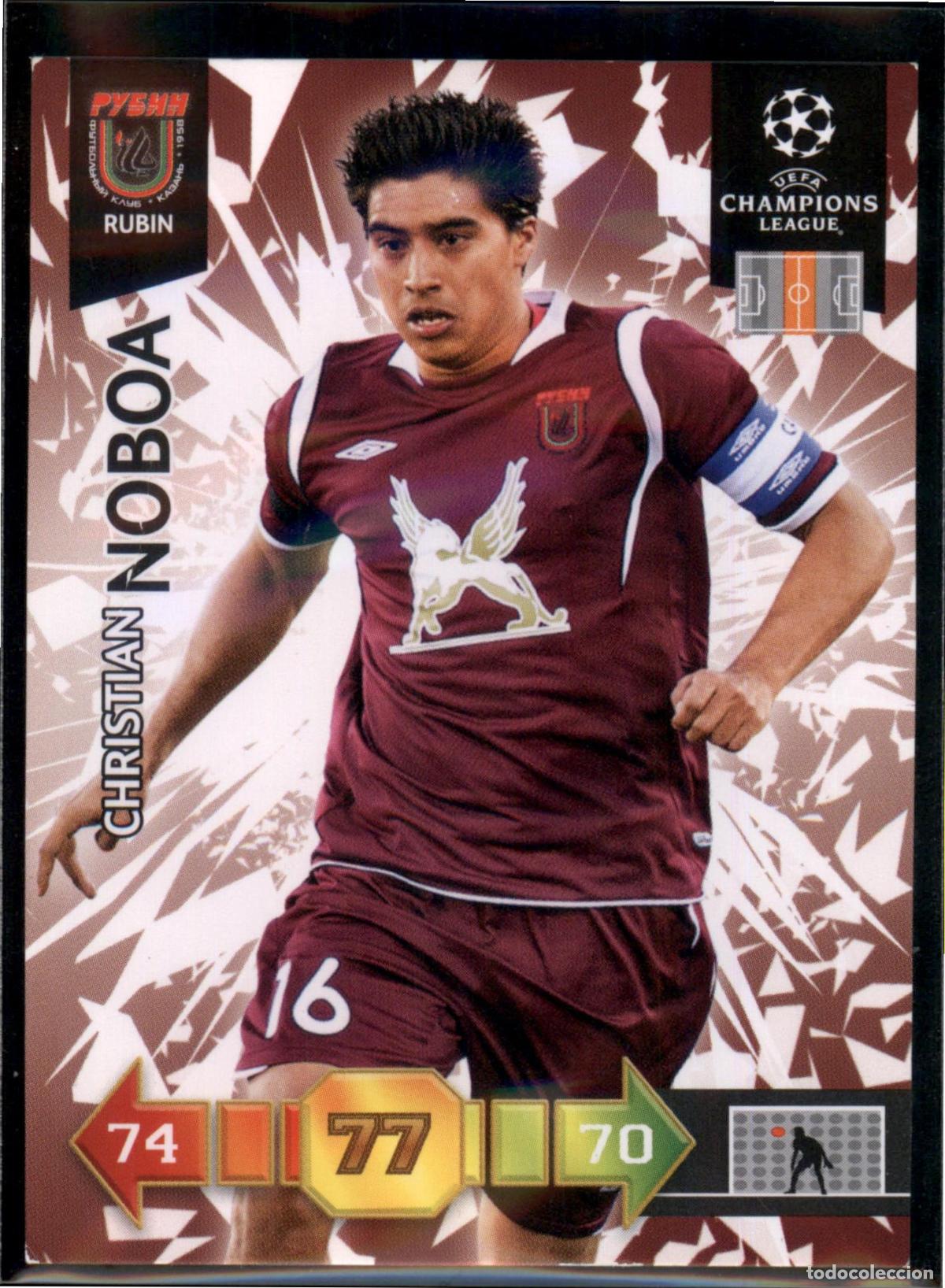 Cromos de Futebol: Noboa N&ordm; 273 FC Rubin Kazan UEFA Champions League Adrenalyn XL 2010 2011 Panini 10 11