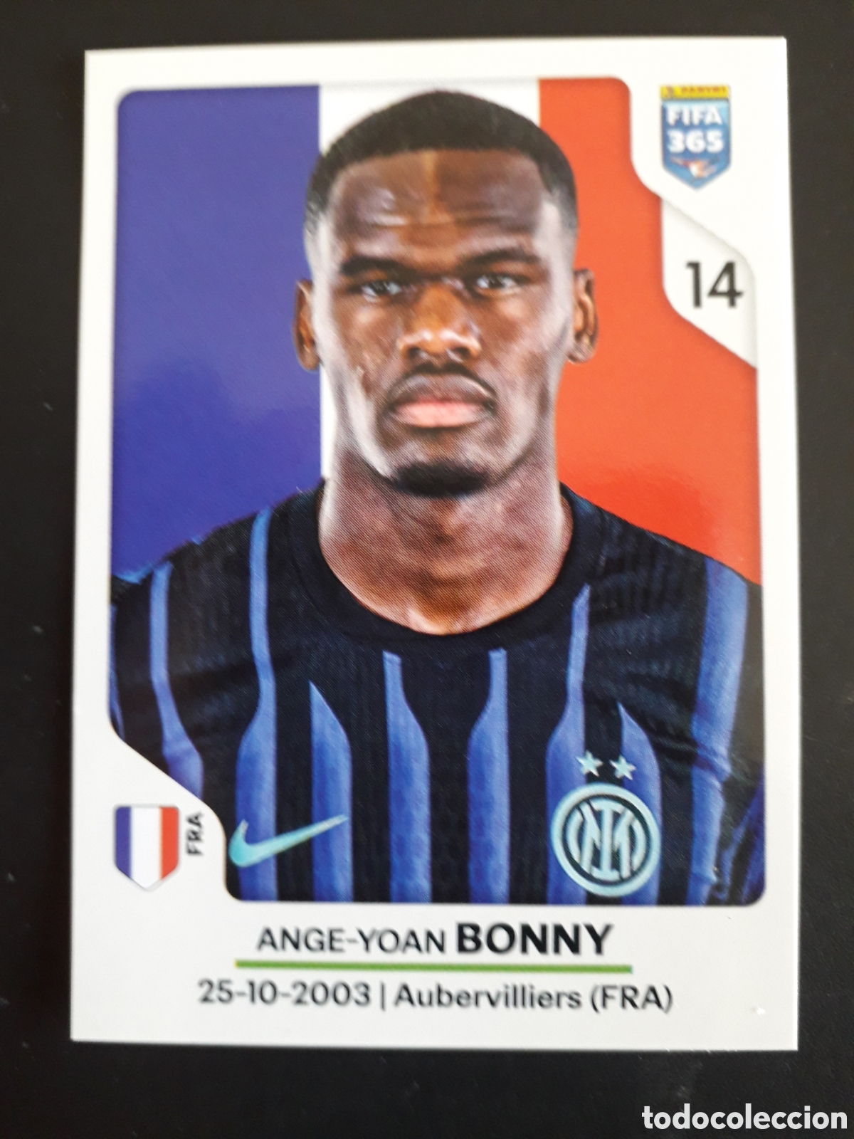 Fu&szlig;ball-Sticker: BONNY INTER DE MILAN, N&deg; 277 FIFA 365 STICKER 2026 PEDIDO M&Iacute;NIMO 3&euro;