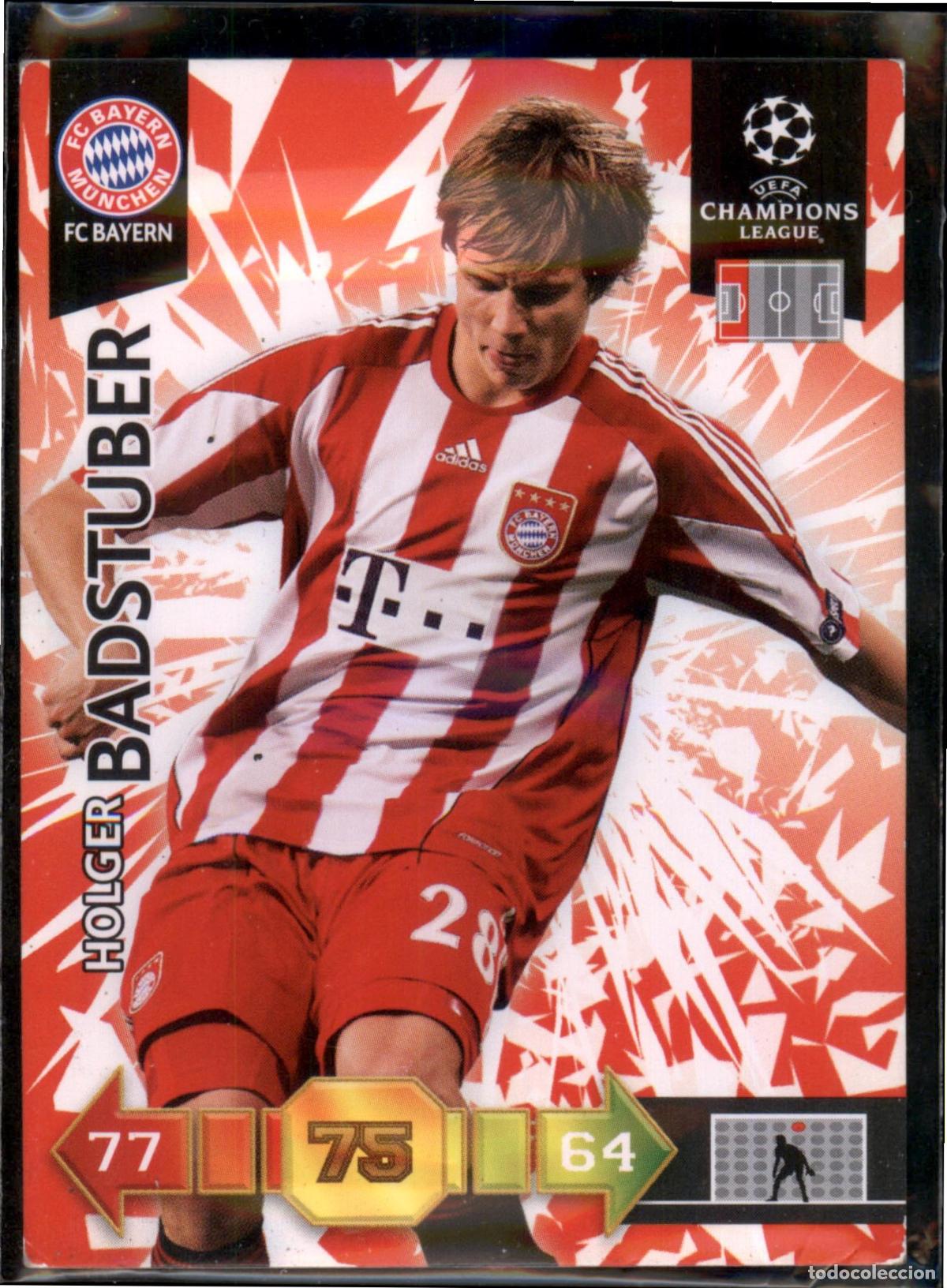 Cromos de Futebol: Badstuber N&ordm; 40 FC Bayern Munchen UEFA Champions League Adrenalyn XL 2010 2011 Panini 10 11