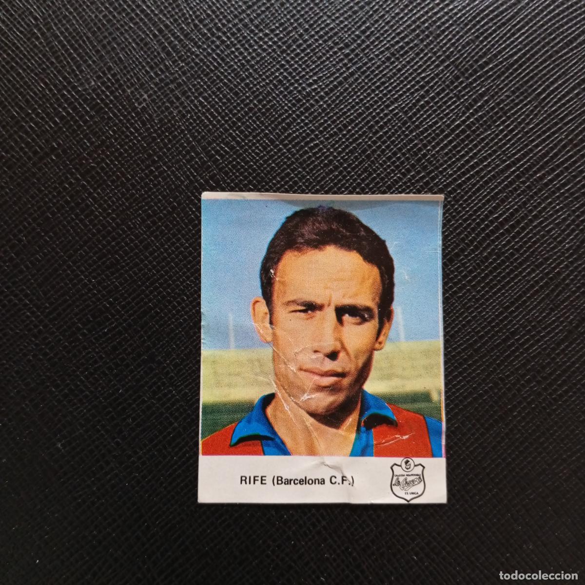 Cromos de Futebol: RIFE BARCELONA LA CASERA 1972 CROMO FUTBOL LIGA 72 - DESPEGADO A50 PG127