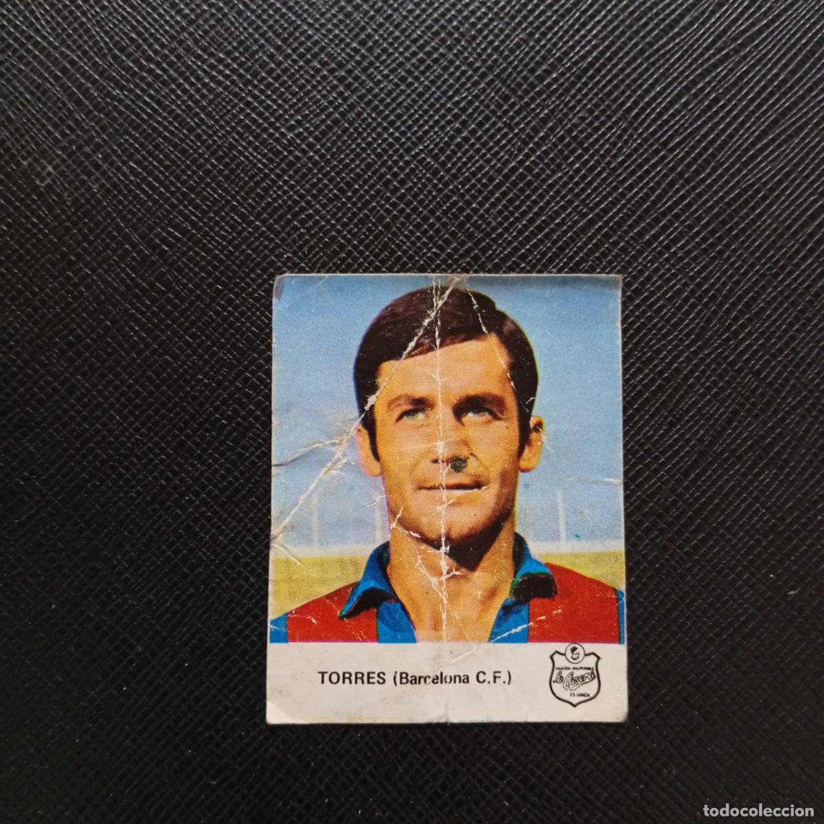 Cromos de F&uacute;tbol: TORRES BARCELONA LA CASERA 1972 CROMO FUTBOL LIGA 72 - DESPEGADO - A50 PG145