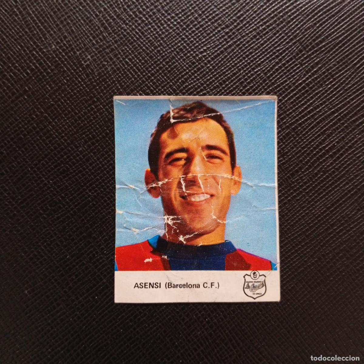 Cromos de F&uacute;tbol: ASENSI BARCELONA LA CASERA 1972 CROMO FUTBOL LIGA 72 - DESPEGADO - A50 PG154