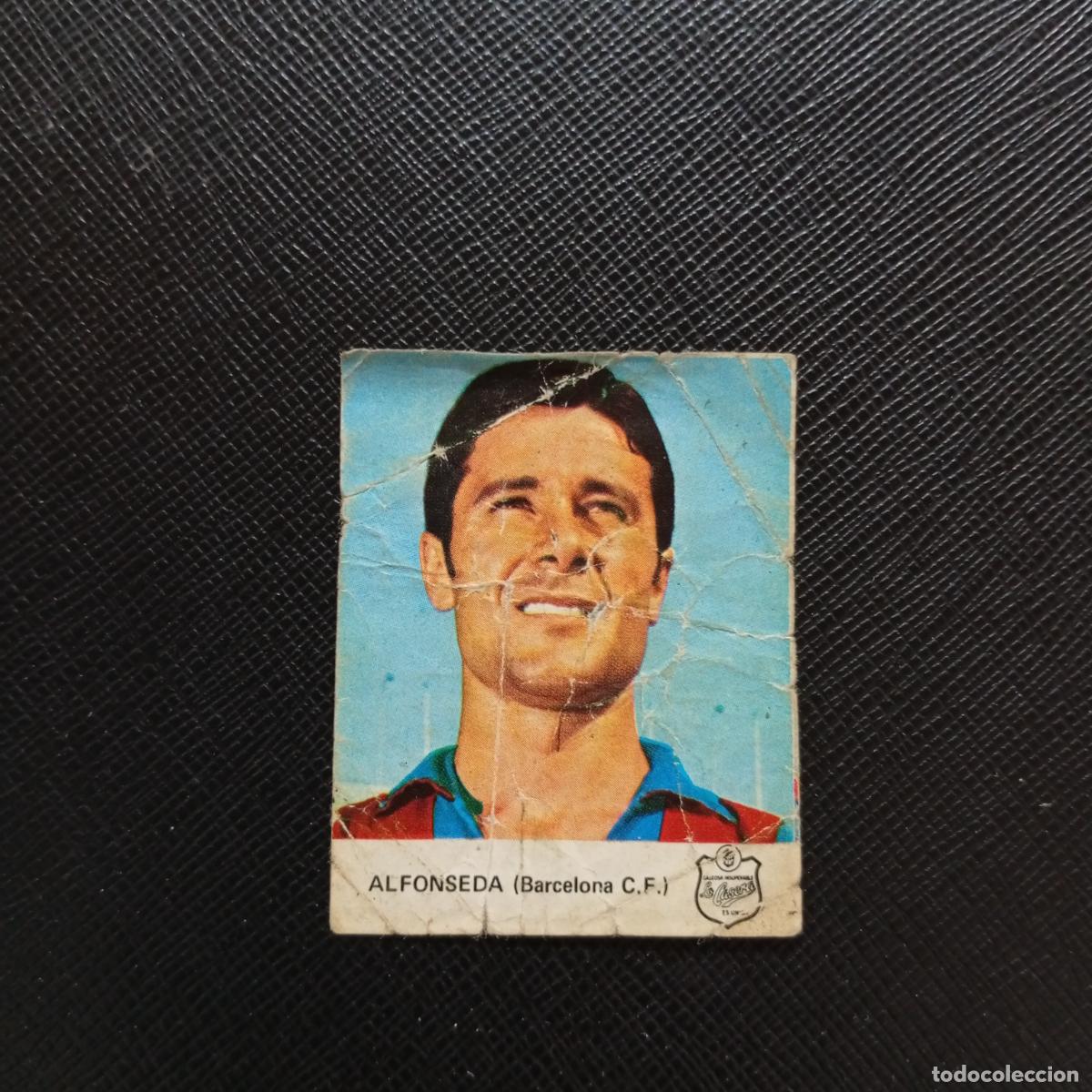 Cromos de F&uacute;tbol: ALFONSEDA BARCELONA LA CASERA 1972 CROMO FUTBOL LIGA 72 - DESPEGADO - A50 PG163