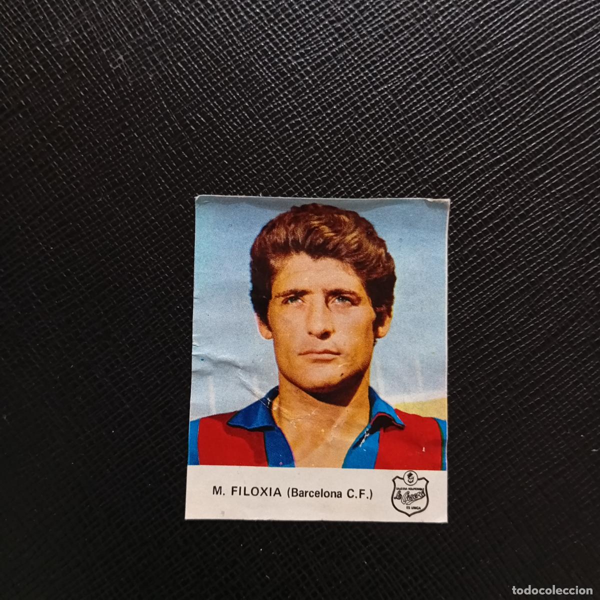Cromos de F&uacute;tbol: M FILOSIA BARCELONA LA CASERA 1972 CROMO FUTBOL LIGA 72 - DESPEGADO - A50 PG172