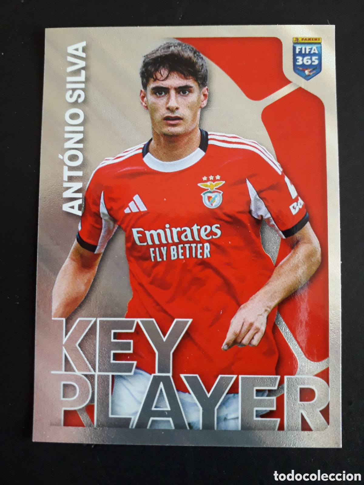 Cromos de F&uacute;tbol: ANTONIO SILVA BENFICA, N&deg; 381 FIFA 365 PANINI STICKER 2026 PEDIDO M&Iacute;NIMO 3&euro;.