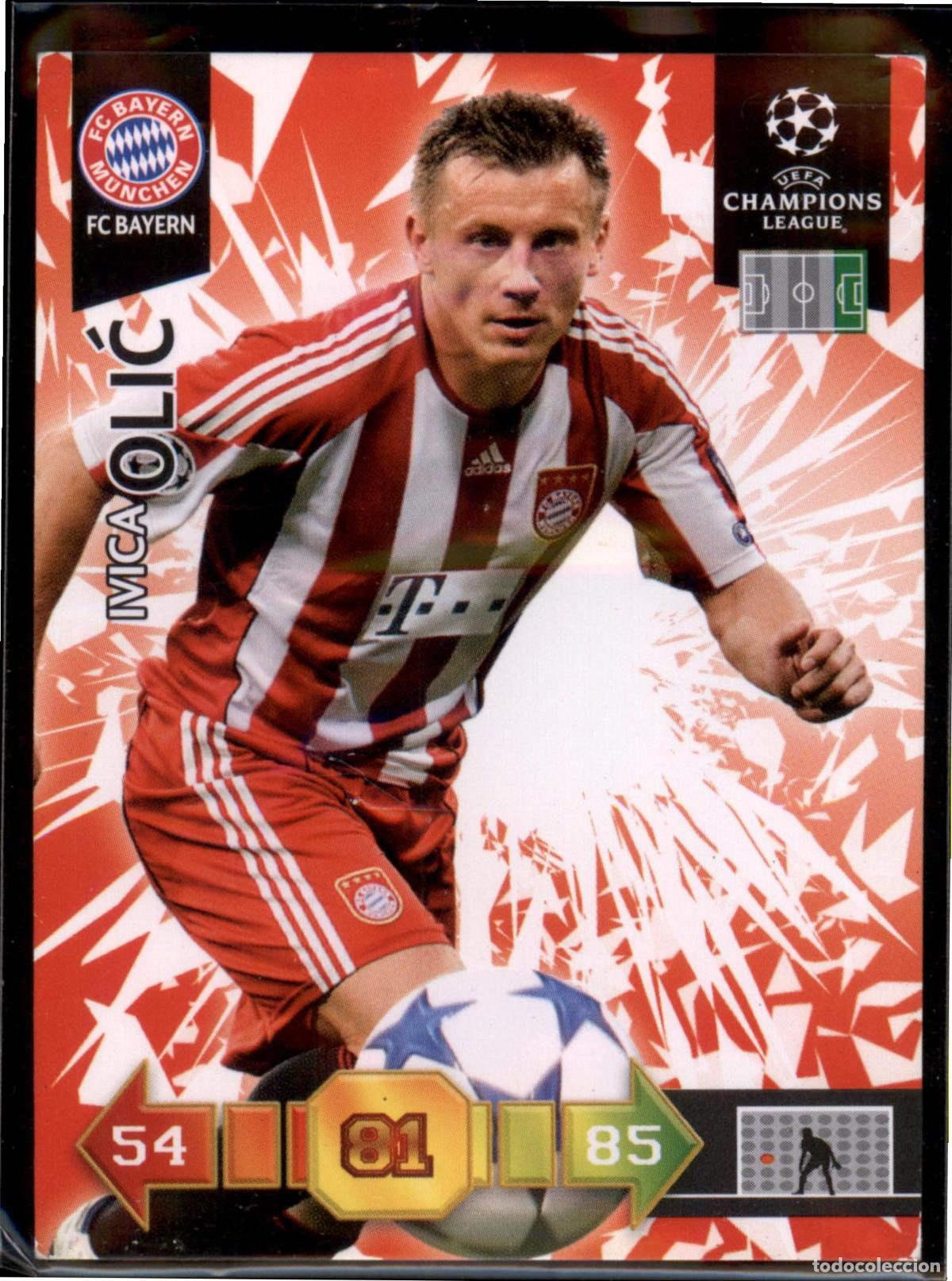 Cromos de F&uacute;tbol: Olic N&ordm; 57 FC Bayern Munchen UEFA Champions League Adrenalyn XL 2010 2011 Panini 10 11