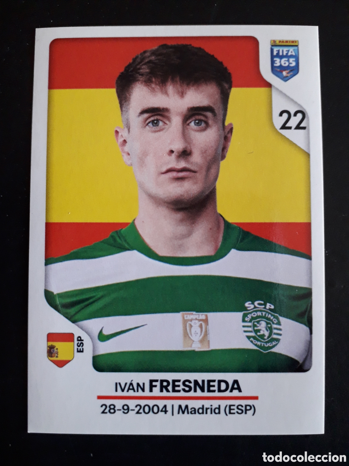 Fu&szlig;ball-Sticker: IV&Aacute;N FRESNEDA SPORTING DE PORTUGAL, N&deg; 411 FIFA 365 PANINI STICKER 2026 PEDIDO M&Iacute;NIMO 3&euro;