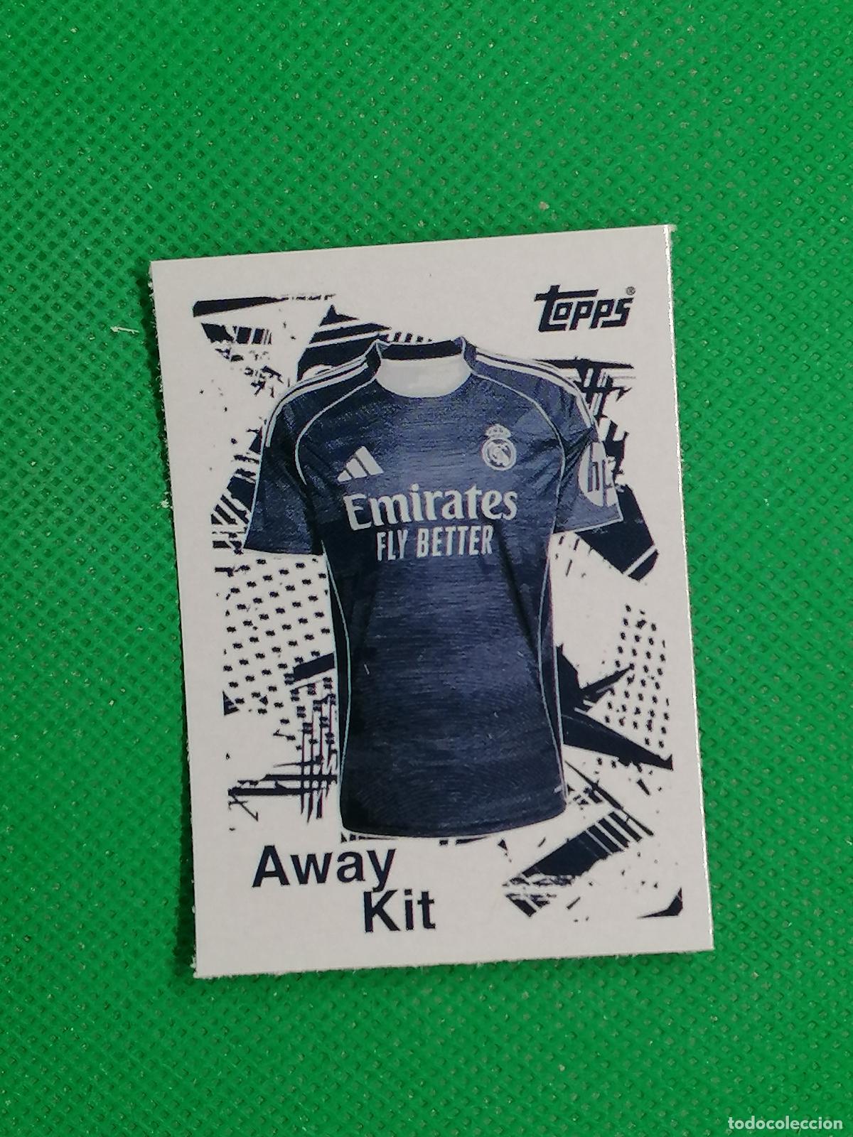 Cromos de F&uacute;tbol: 5 SEGUNDA EQUIPACION LOS MERENGUES ⚽ TOPPS REAL MADRID STICKERS 2025 2026 25 26 ⚽