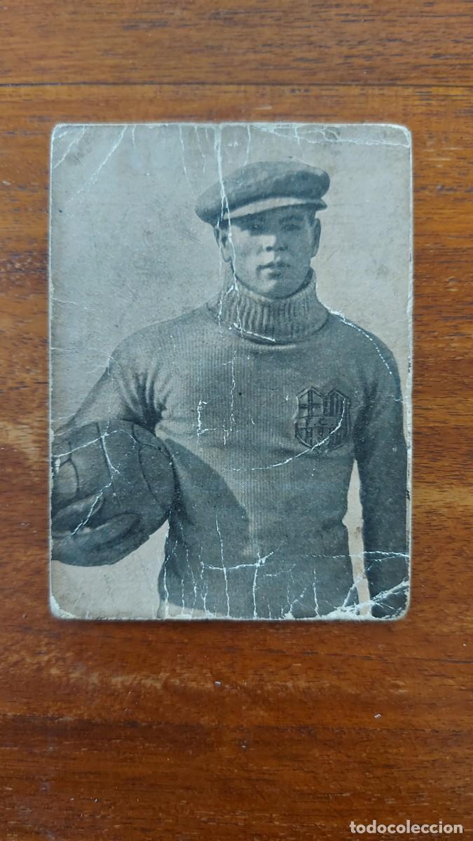 Cartes &agrave; collectionner de Football: RICARDO ZAMORA - FOOOT-BALL GALER&Iacute;A DE JUGADORES SERIE A N&Uacute;MERO 2 - COLOR MARR&Oacute;N