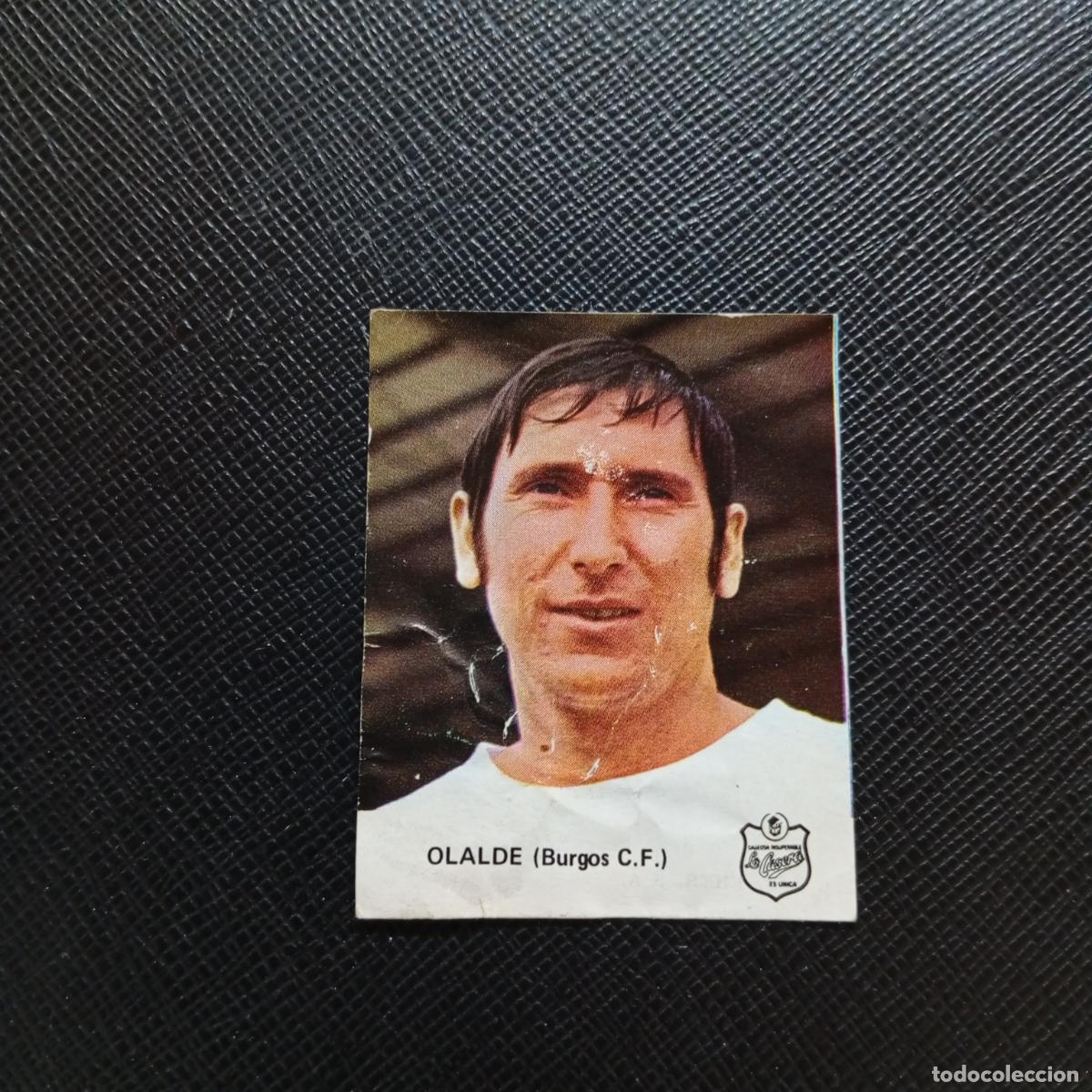 Cartes &agrave; collectionner de Football: OLALDE BURGOS LA CASERA 1972 CROMO FUTBOL LIGA 72 - DESPEGADO - A50 PG181