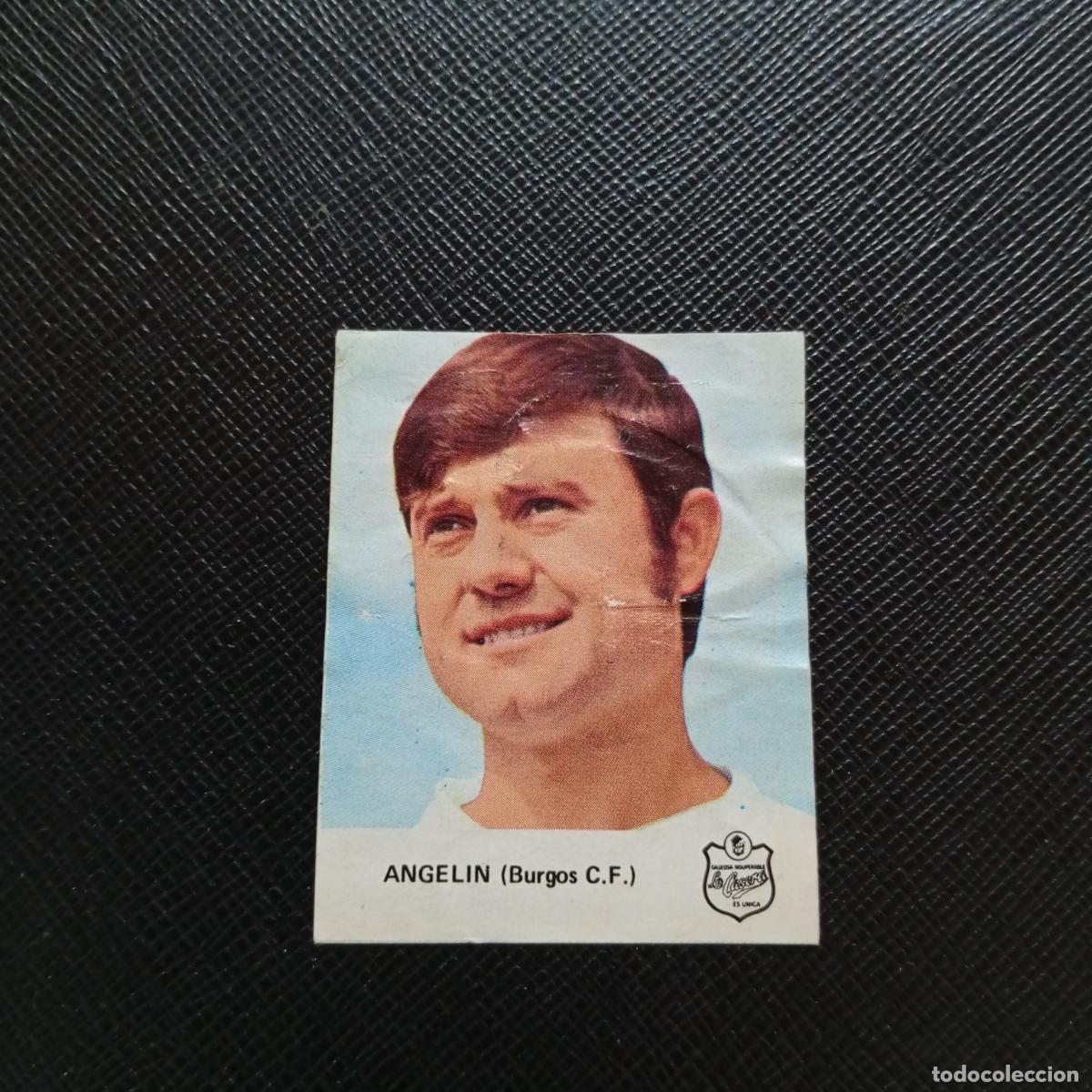 Cartes &agrave; collectionner de Football: ANGELIN BURGOS LA CASERA 1972 CROMO FUTBOL LIGA 72 - DESPEGADO - A50 PG190