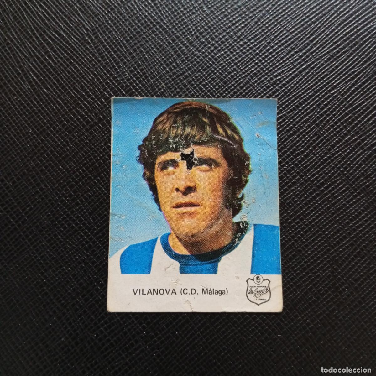 Cartes &agrave; collectionner de Football: VILANOVA MALAGA LA CASERA 1972 CROMO FUTBOL LIGA 72 - DESPEGADO - A50 PG226