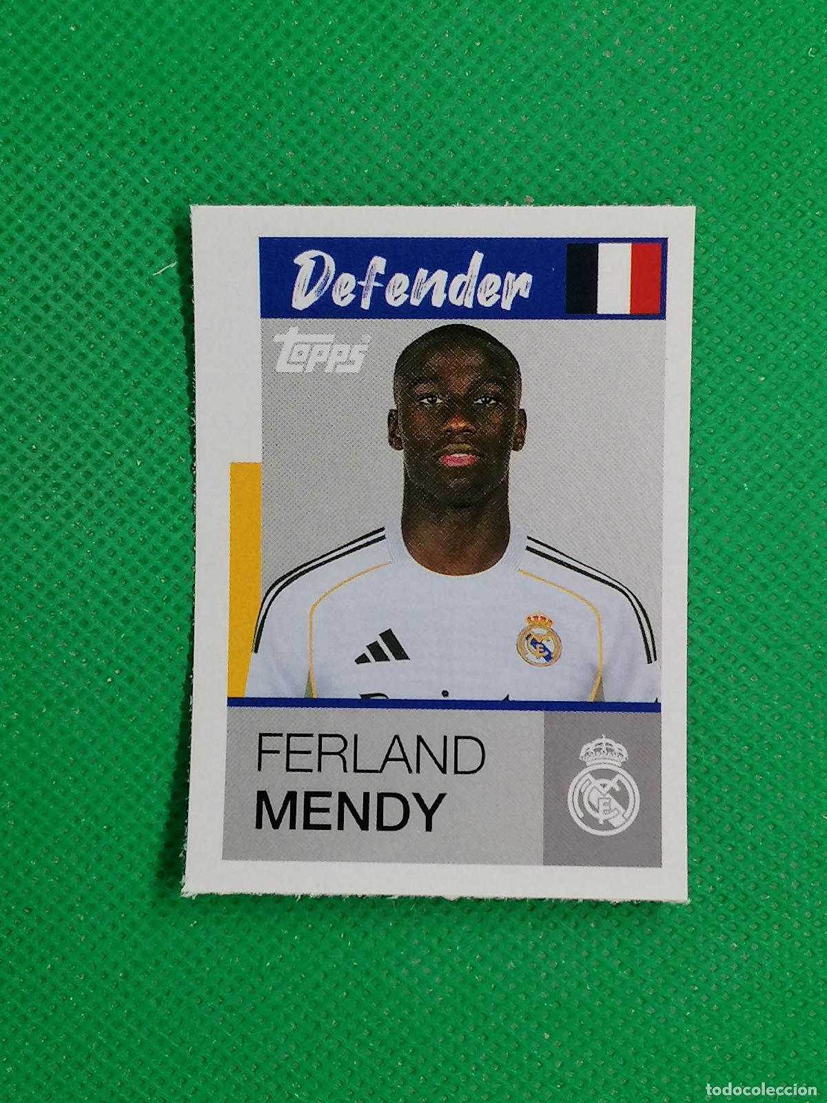 Cromos de F&uacute;tbol: 15 FERLAND MENDY LOS MERENGUES ⚽ TOPPS REAL MADRID STICKERS 2025 2026 25 26 ⚽