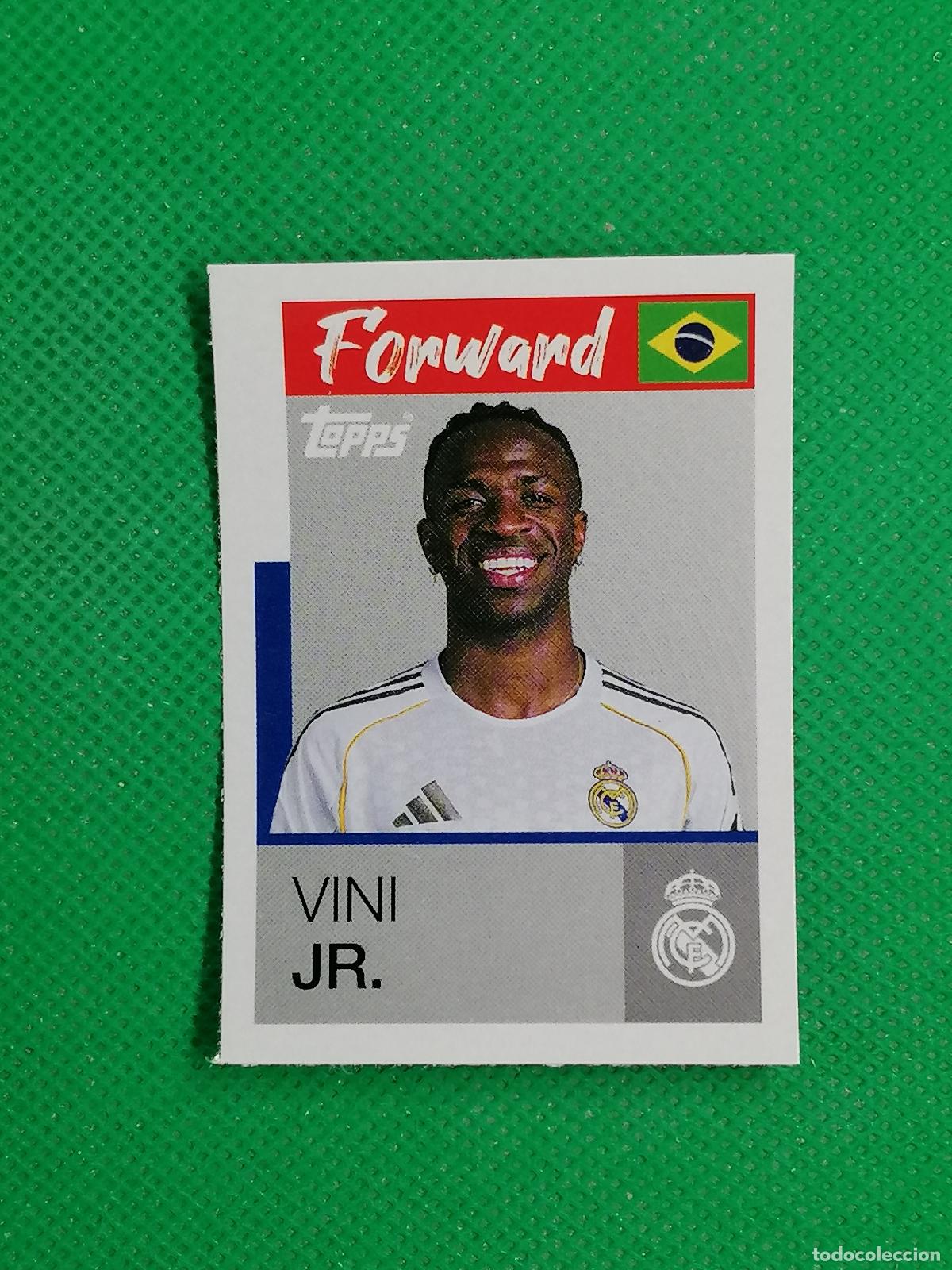 Cromos de F&uacute;tbol: 23 VINI JR LOS MERENGUES ⚽ TOPPS REAL MADRID STICKERS 2025 2026 25 26 ⚽