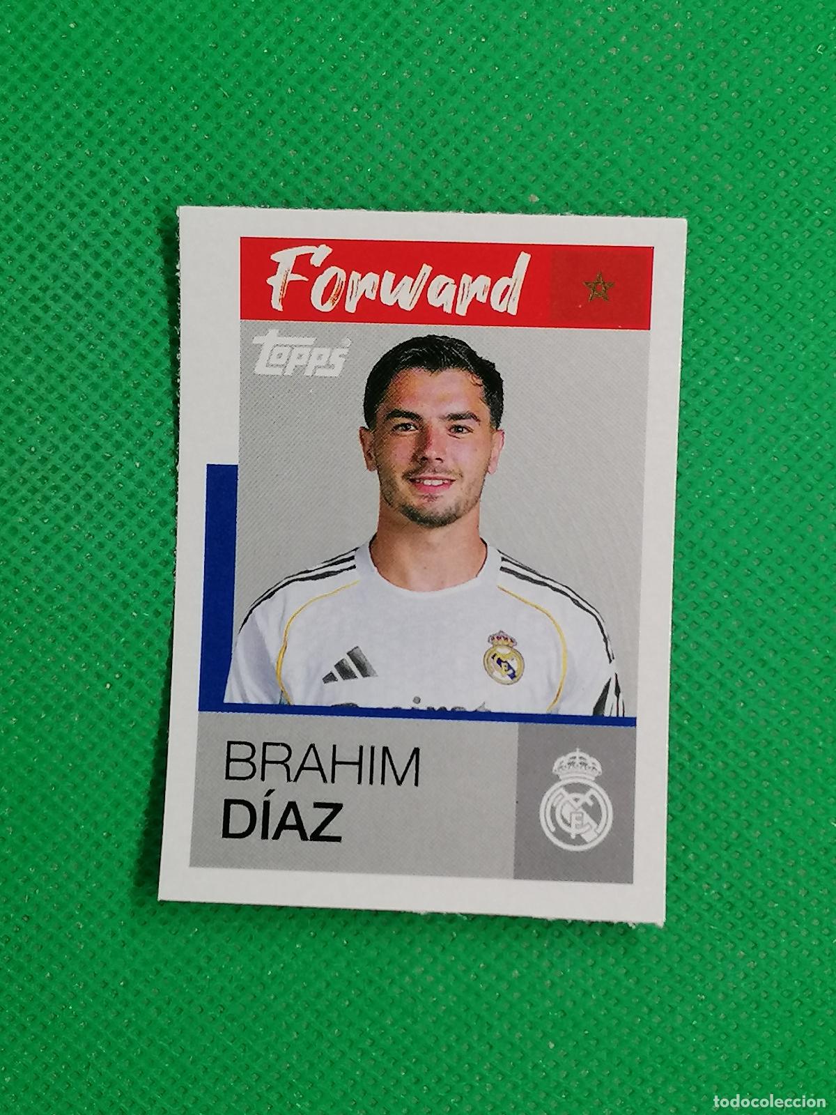 Cromos de F&uacute;tbol: 27 BRAHIM DIAZ LOS MERENGUES ⚽ TOPPS REAL MADRID STICKERS 2025 2026 25 26 ⚽