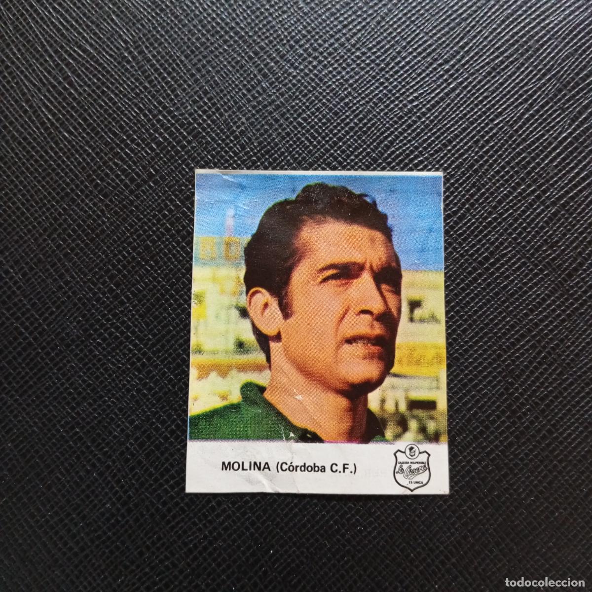 Cromos de F&uacute;tbol: MOLINA CORDOBA LA CASERA 1972 CROMO FUTBOL LIGA 72 - DESPEGADO - A50 PG307