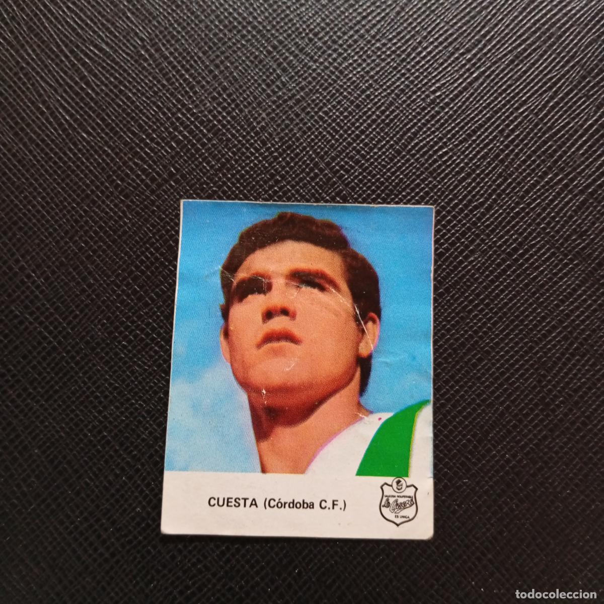 Cromos de F&uacute;tbol: CUESTA CORDOBA LA CASERA 1972 CROMO FUTBOL LIGA 72 - DESPEGADO - A50 PG343