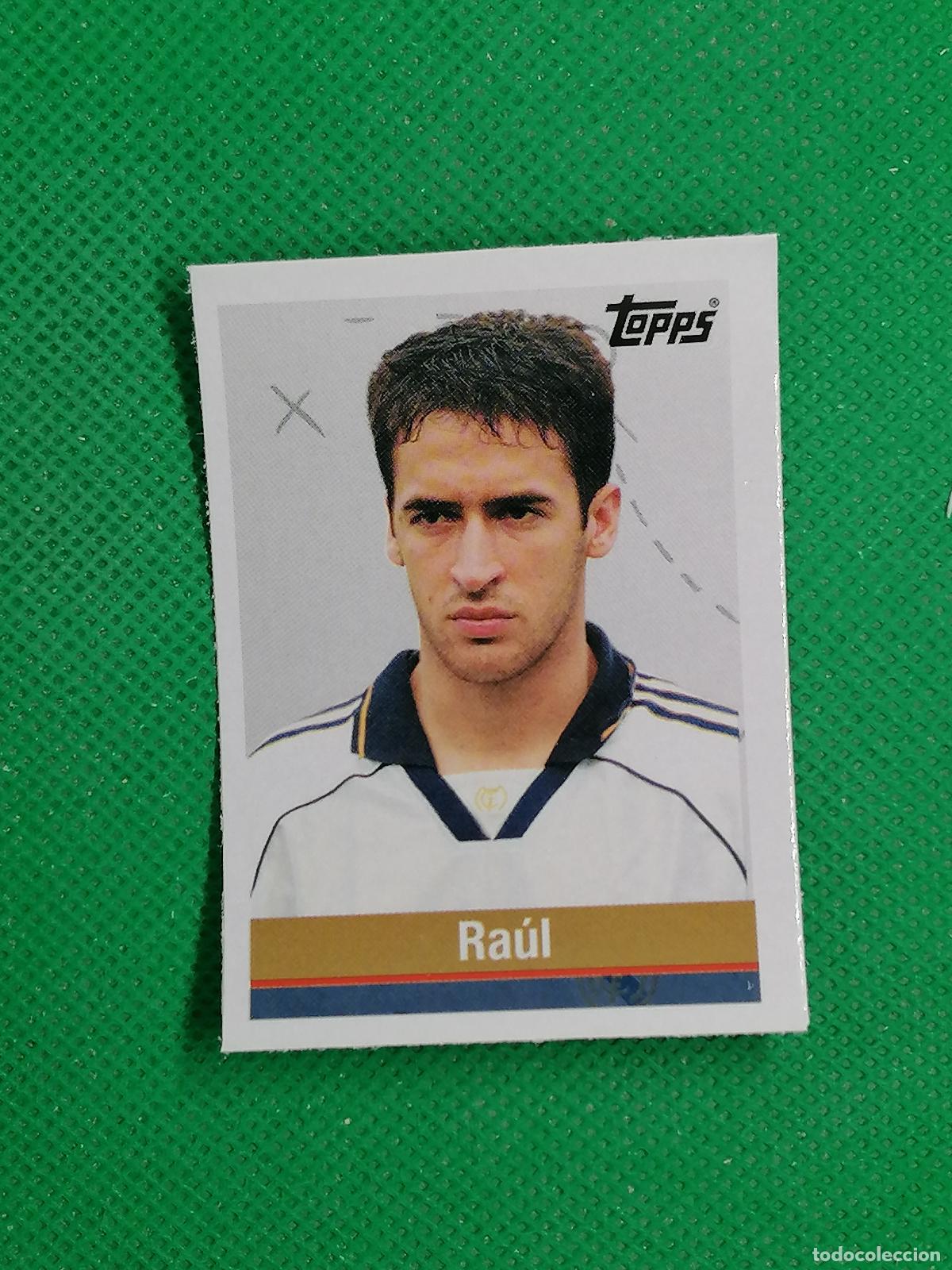Cartes &agrave; collectionner de Football: 50 RAUL LOS BLANCOS LEGACY ⚽ TOPPS REAL MADRID STICKERS 2025 2026 25 26 ⚽