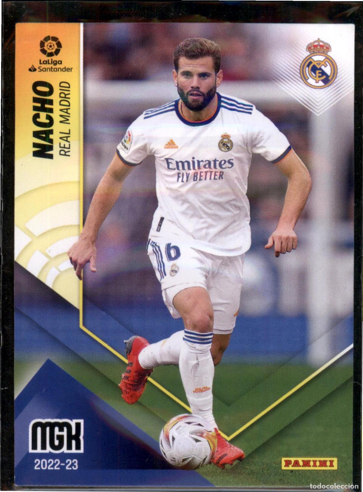 Football Stickers: Nacho N&ordm; 214 Real Madrid LaLiga Santander Megacracks 2022 2023 Panini 22 23