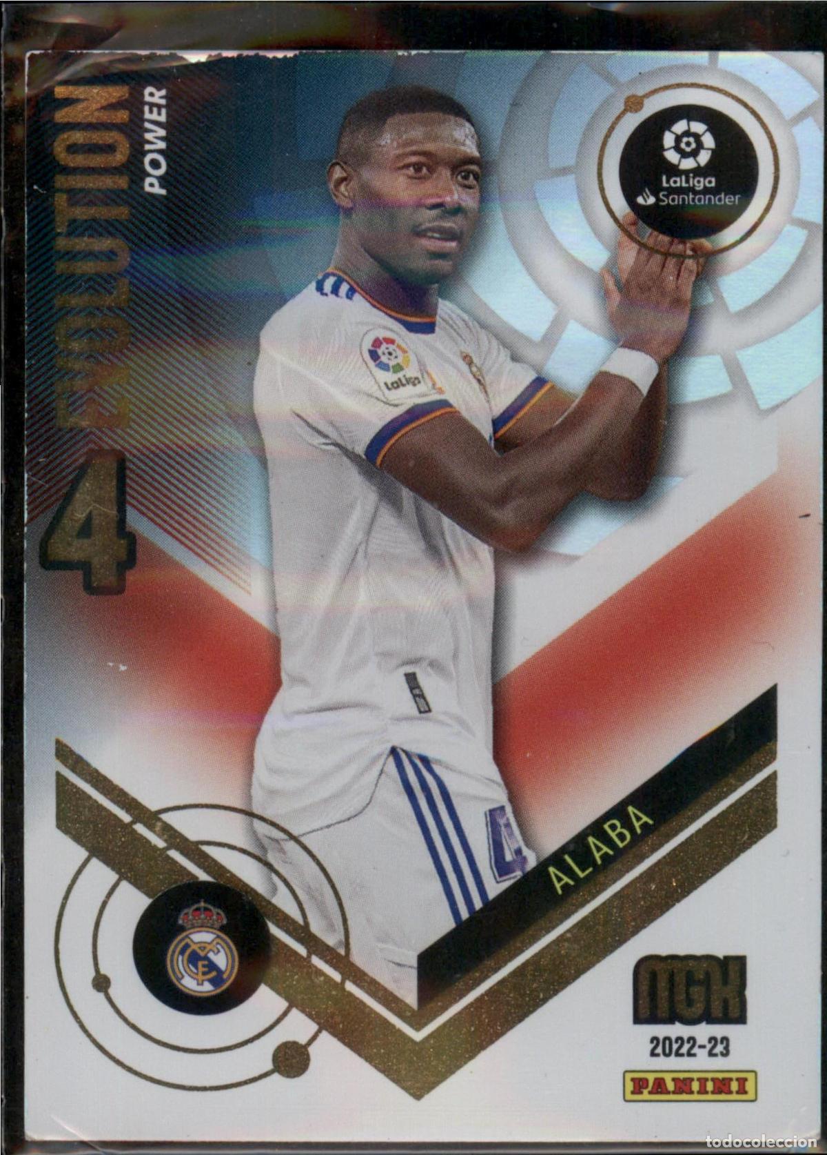 Football Stickers: Alaba Evolution Power N&ordm; P370 Real Madrid LaLiga Santander Megacracks 2022 2023 Panini 22 23