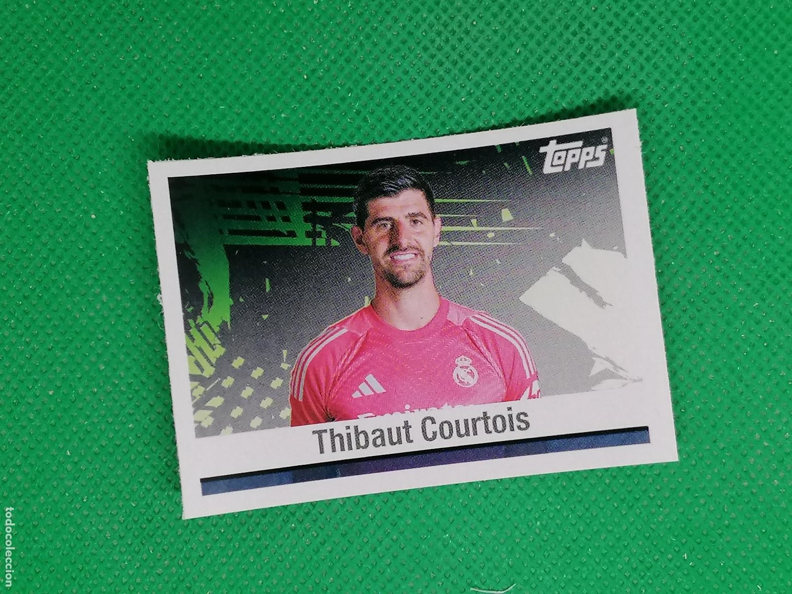 Football Stickers: 51 THIBAUTH COURTOIS LOS BLANCOS LEGACY ⚽ TOPPS REAL MADRID STICKERS 2025 2026 25 26 ⚽