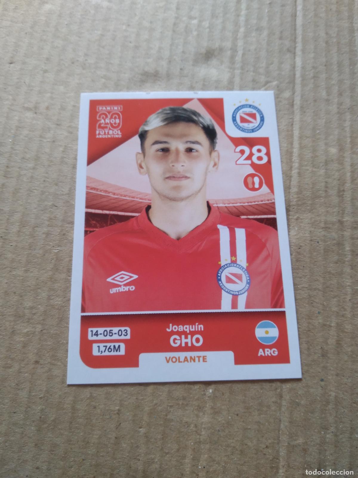 Football Stickers: ARJ 13 JOAQUIN GHO ARGENTINOS JUNIORS CROMO FUTBOL ARGENTINO PANINI LIGA ARGENTINA 2025