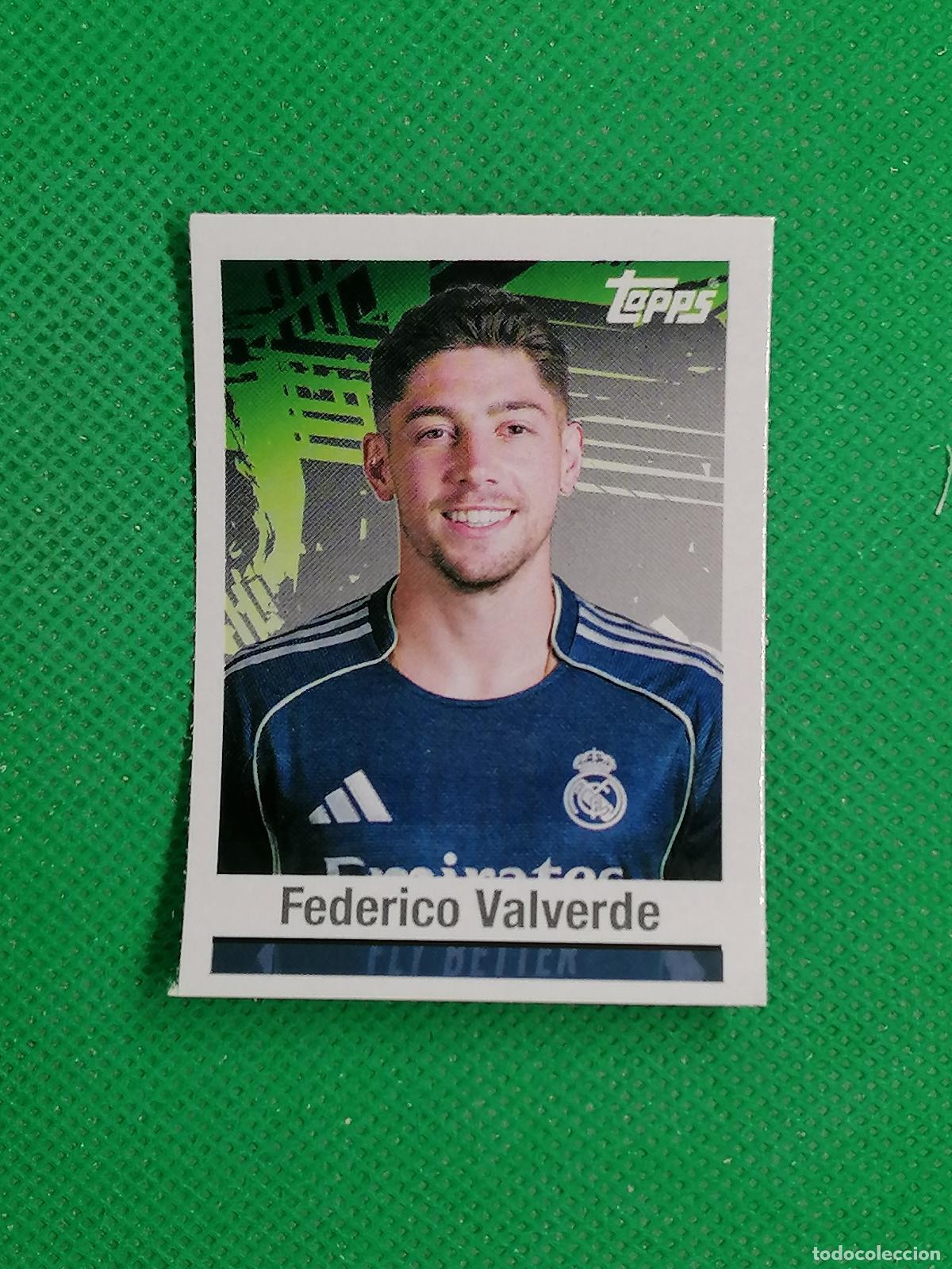 Cromos de F&uacute;tbol: 53 FEDERICO VALVERDE LOS BLANCOS LEGACY ⚽ TOPPS REAL MADRID STICKERS 2025 2026 25 26 ⚽