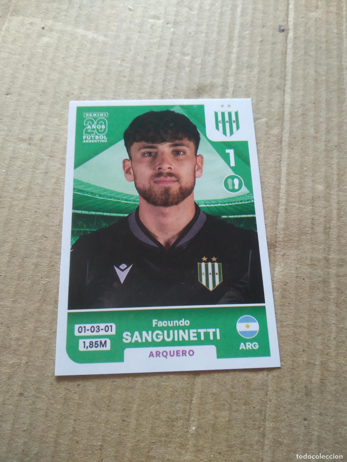 Football Stickers: BAN2 FACUNDO SANGUINETTI BANFIELD CROMO FUTBOL ARGENTINO PANINI LIGA ARGENTINA 2025