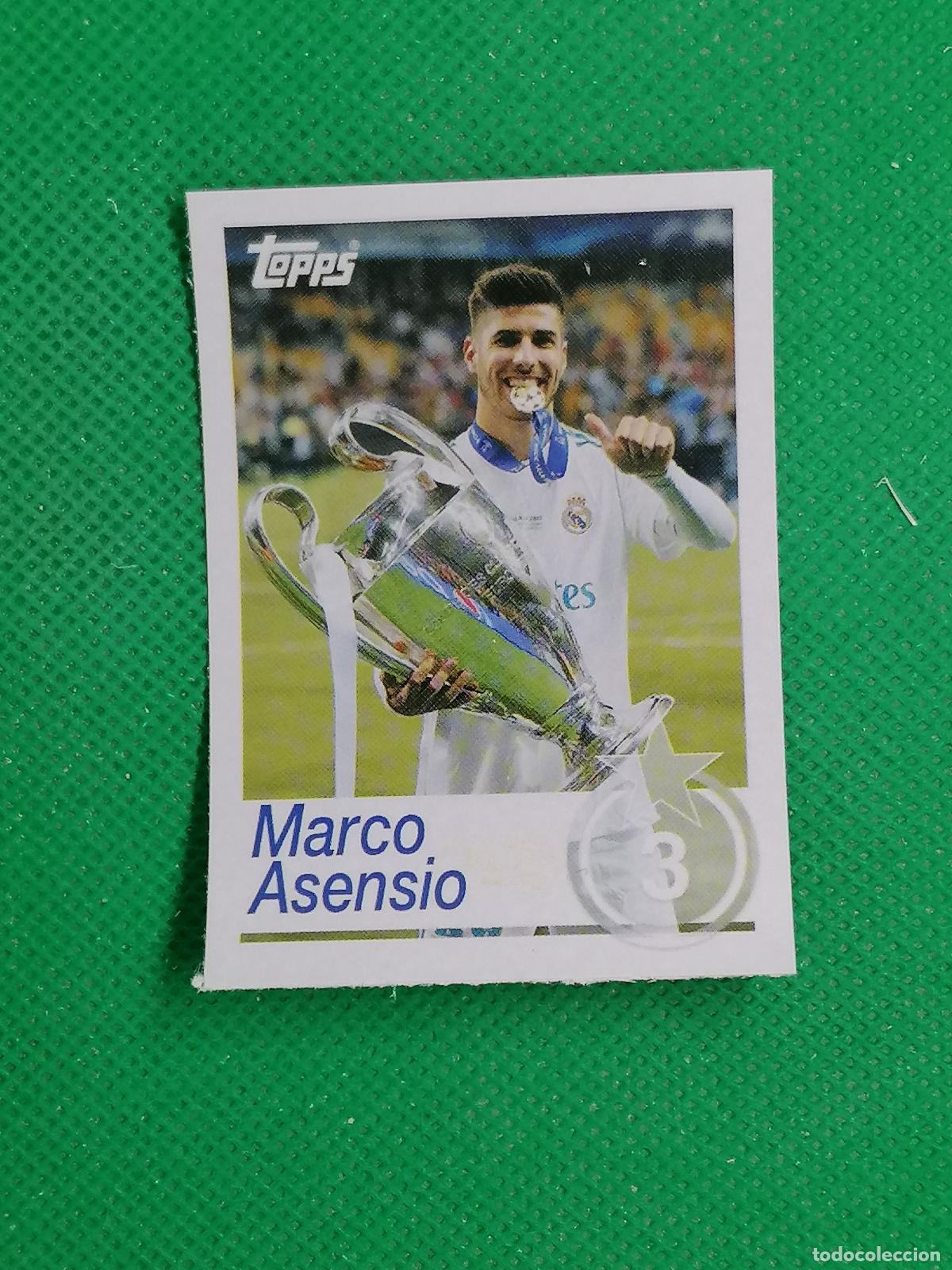 Football Stickers: 138 MARCO ASENSIO LA DECIMOQUINTA ⚽ TOPPS REAL MADRID STICKERS 2025 2026 25 26 ⚽