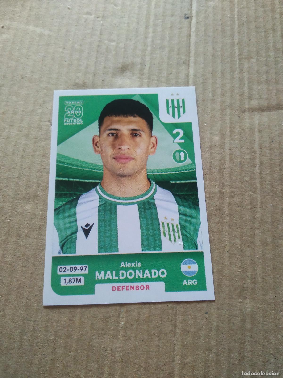 Football Stickers: BAN3 ALEXIS MALDONADO BANFIELD CROMO FUTBOL ARGENTINO PANINI LIGA ARGENTINA 2025
