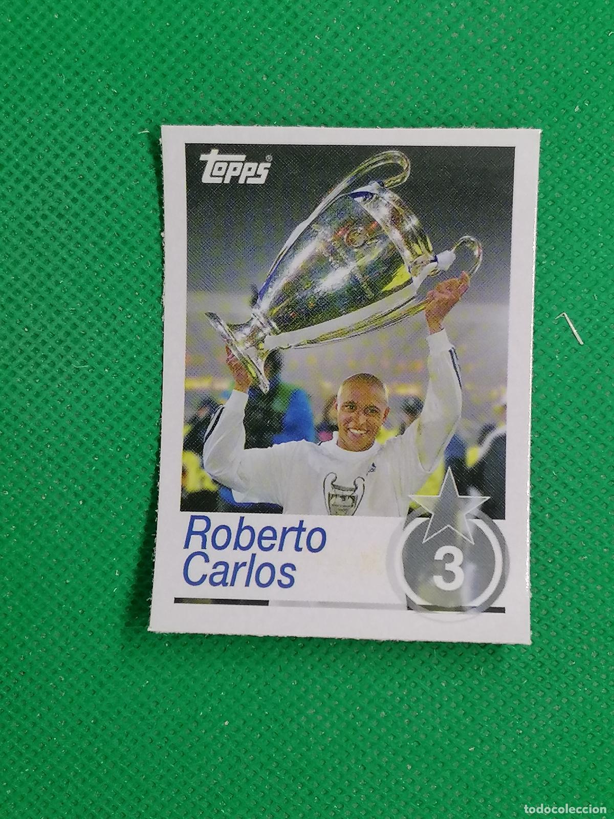 Cromos de Futebol: 141 ROBERTO CARLOS LA DECIMOQUINTA ⚽ TOPPS REAL MADRID STICKERS 2025 2026 25 26 ⚽