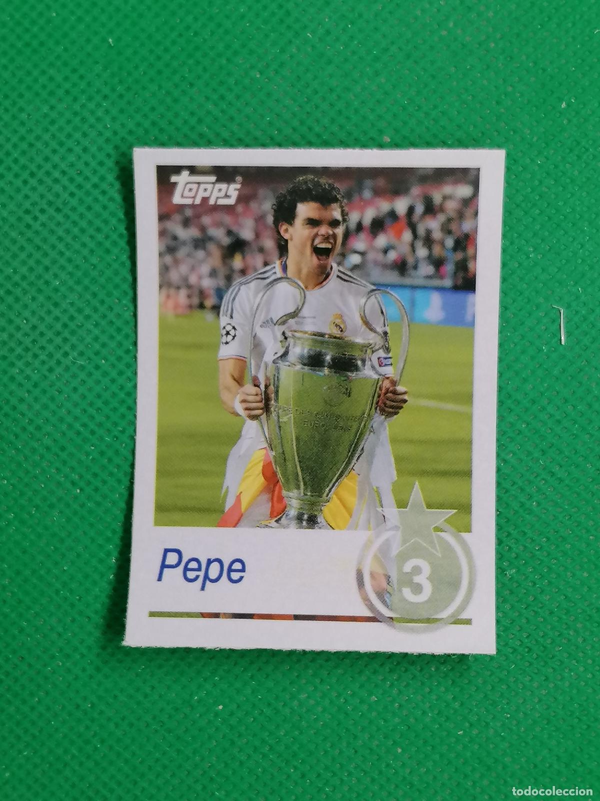 Cartes &agrave; collectionner de Football: 142 PEPE LA DECIMOQUINTA ⚽ TOPPS REAL MADRID STICKERS 2025 2026 25 26 ⚽