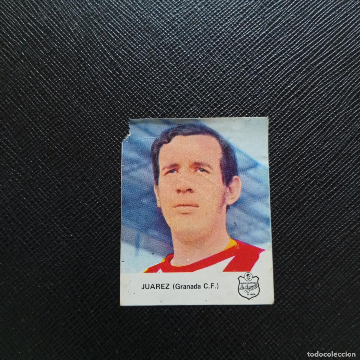 Cartes &agrave; collectionner de Football: JUAREZ GRANADA LA CASERA 1972 CROMO FUTBOL LIGA 72 - DESPEGADO - A50 PG415