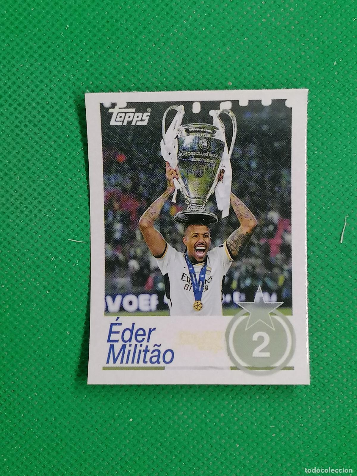 Cromos de F&uacute;tbol: 147 EDER MILITAO LA DECIMOQUINTA ⚽ TOPPS REAL MADRID STICKERS 2025 2026 25 26 ⚽