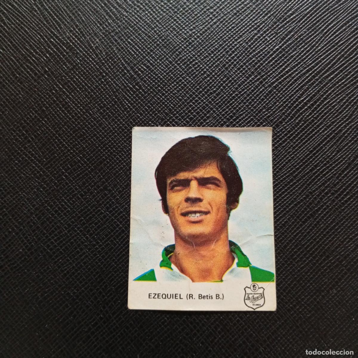 Football Stickers: EZEQUIEL REAL BETIS LA CASERA 1972 CROMO FUTBOL LIGA 72 - DESPEGADO - A50 PG442