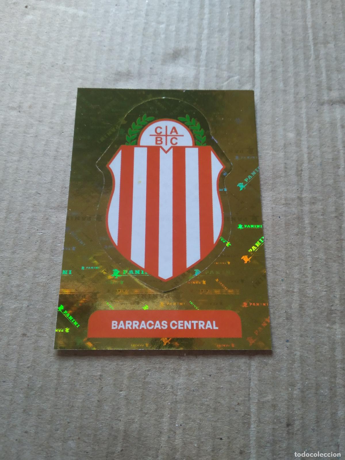 Cartes &agrave; collectionner de Football: BAR1 ESCUDO BARRACAS CENTRAL CROMO FUTBOL ARGENTINO PANINI LIGA ARGENTINA 2025