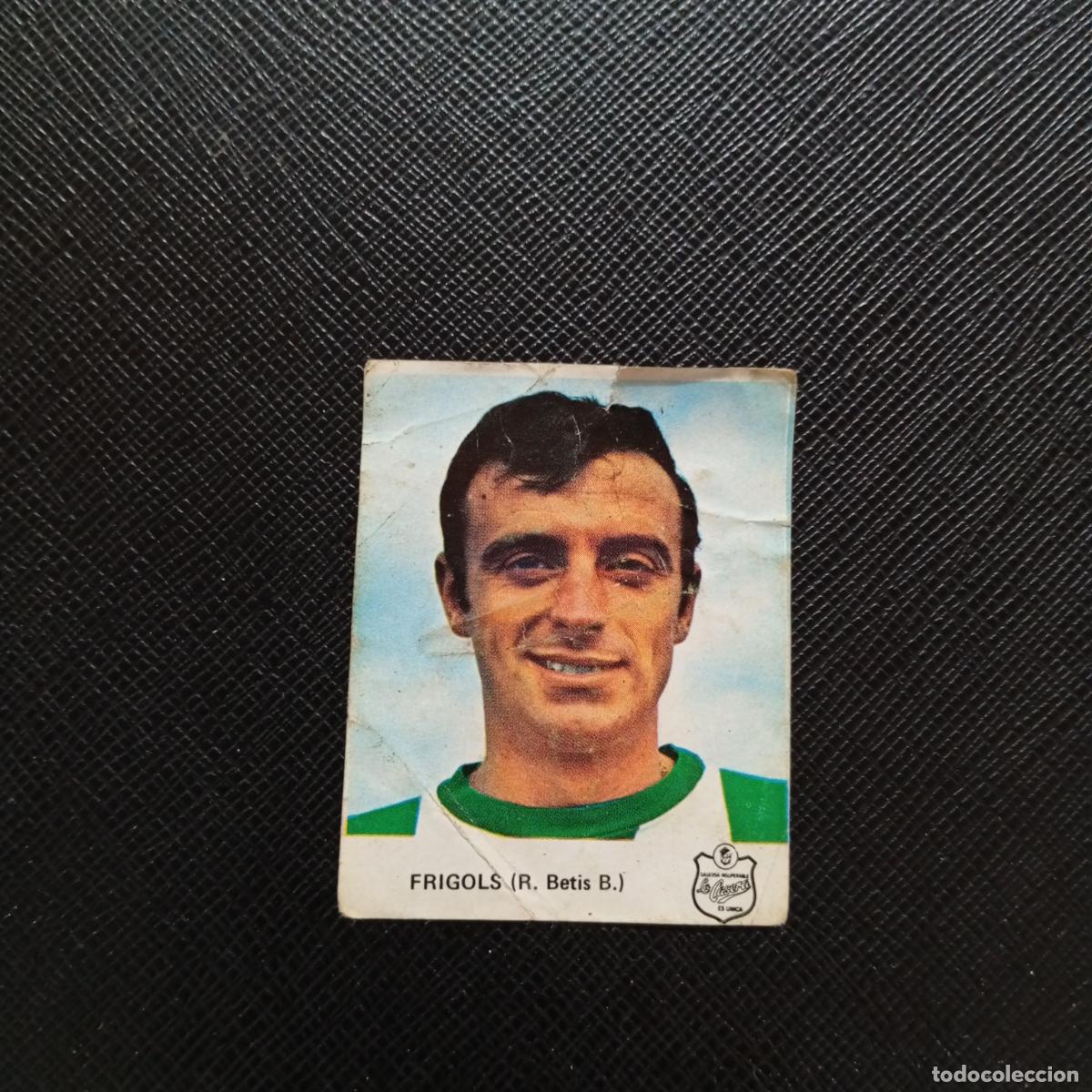 Cartes &agrave; collectionner de Football: FRIGOLS REAL BETIS LA CASERA 1972 CROMO FUTBOL LIGA 72 - DESPEGADO - A50 PG460