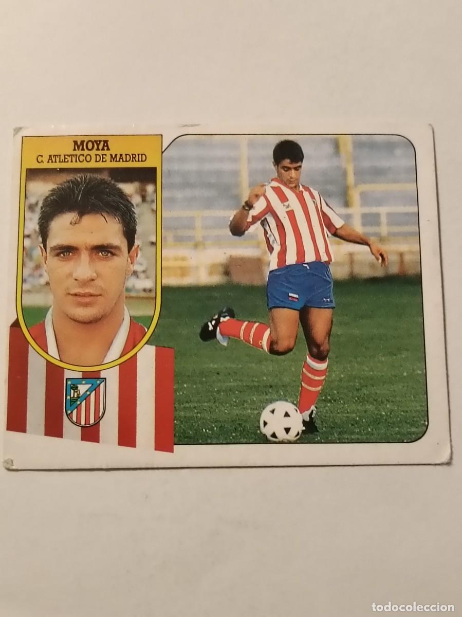 Cromos de Futebol: MOYA (ULTIMO FICHAJE 2) ATLETICO MADRID LIGA 91/92 ESTE