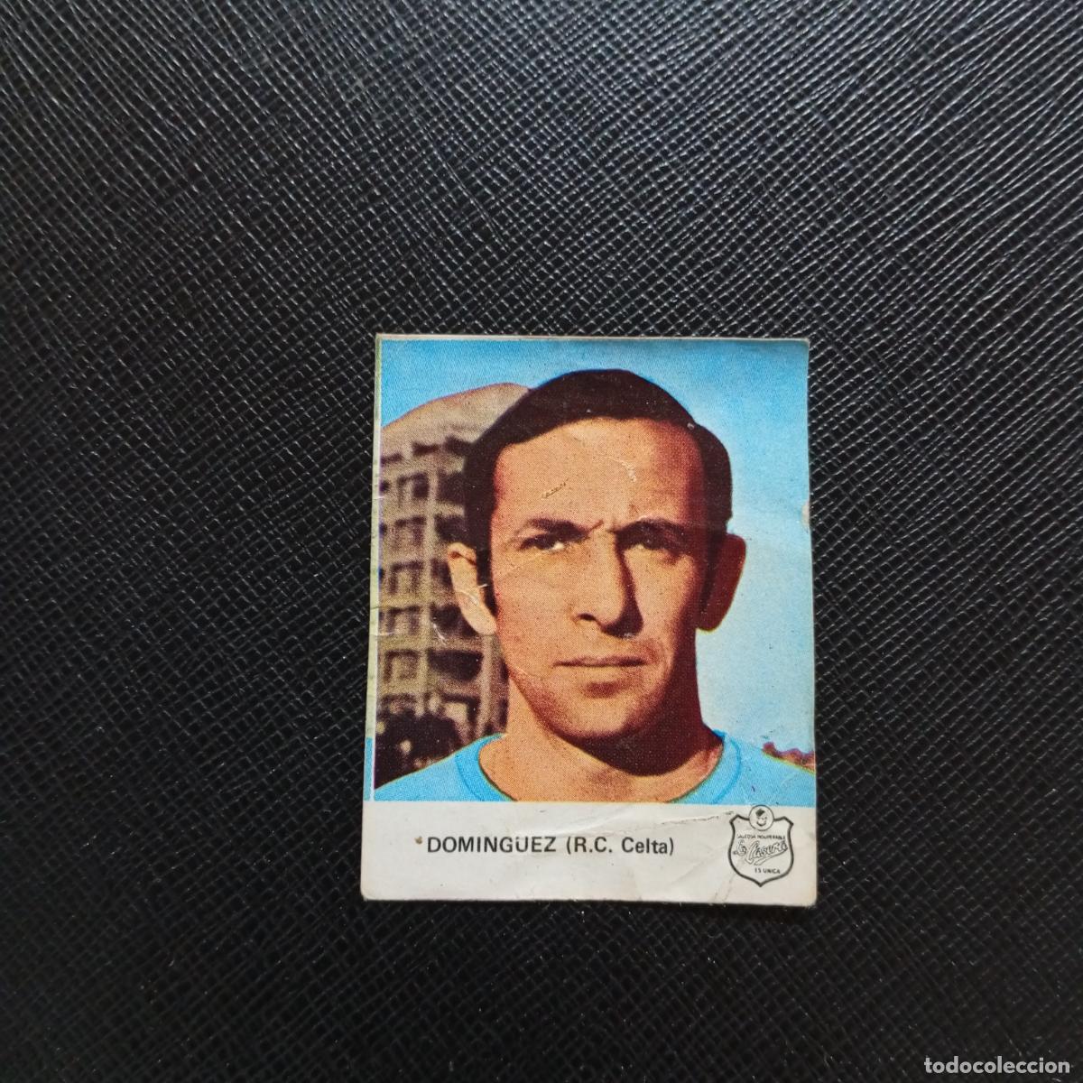 Cromos de F&uacute;tbol: DOMINGUEZ CELTA LA CASERA 1972 CROMO FUTBOL LIGA 72 - DESPEGADO - A50 PG496