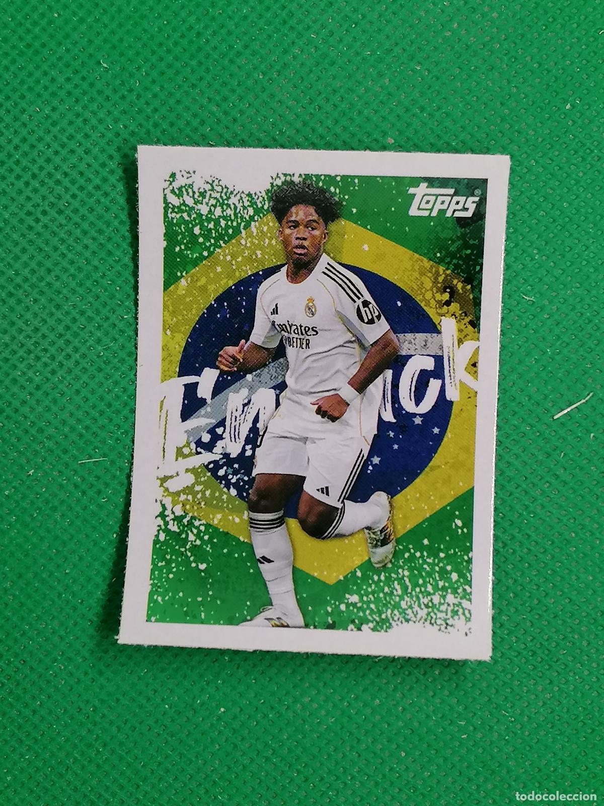 Cromos de F&uacute;tbol: 64 ENDRICK KINGS OF THE WORLD ⚽ TOPPS REAL MADRID STICKERS 2025 2026 25 26 ⚽