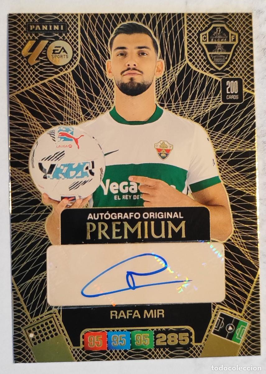 Fu&szlig;ball-Sticker: ADRENALYN XL LA LIGA 25/26 CARD AUTOGRAFO ORIGINAL PREMIUN RAFA MIR ELCHE 200 CARDS# PANINI