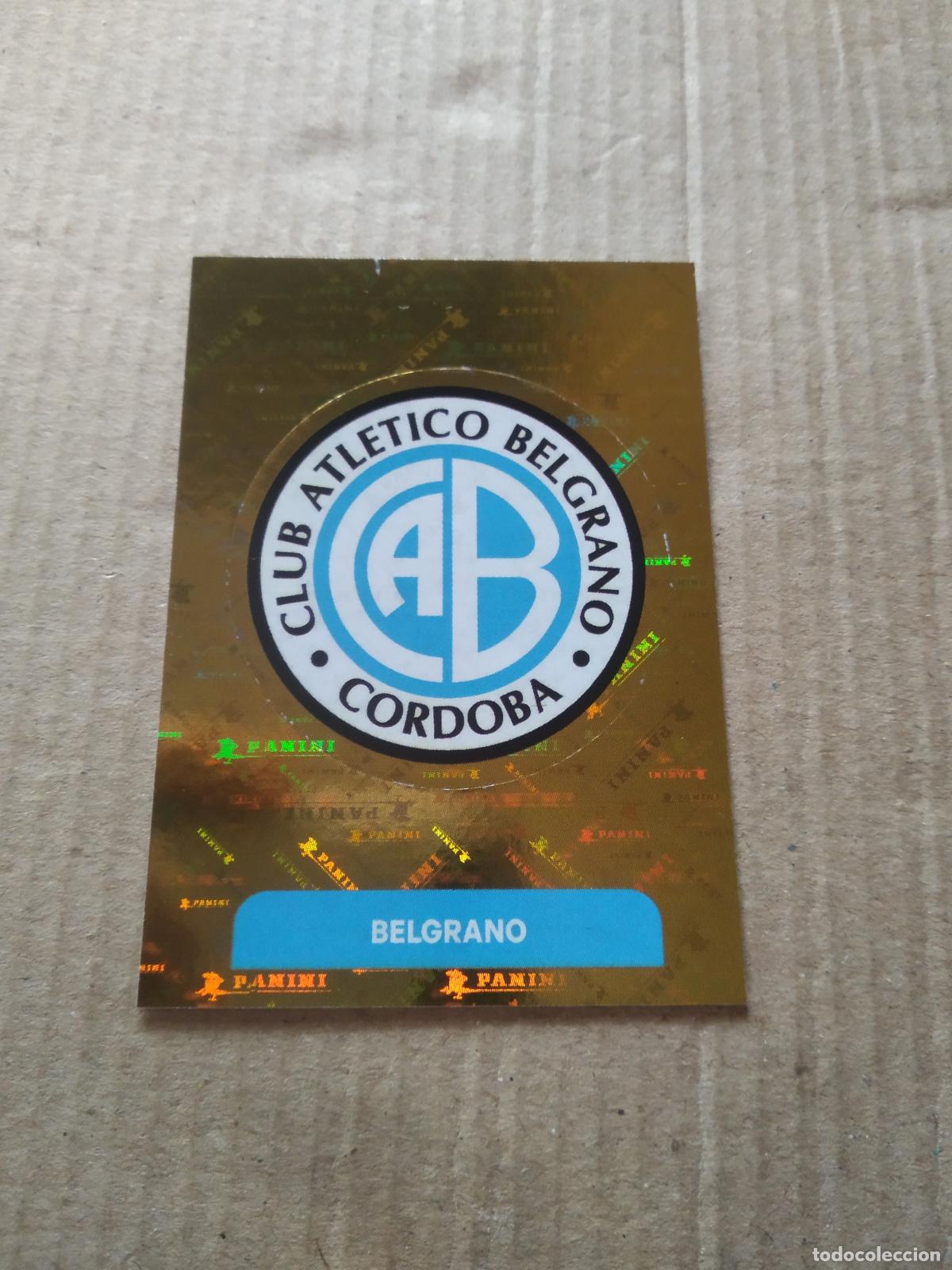 Cromos de F&uacute;tbol: BEL1 ESCUDO BELGRANO CROMO FUTBOL ARGENTINO PANINI LIGA ARGENTINA 2025